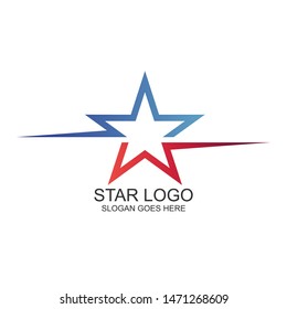 Star Simple Abstract Logo Design