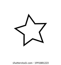 STAR SIMPLE CLIP ART VECTOR