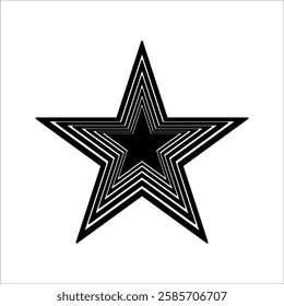 star simple icons are designed with filled, outline, line and stroke styles