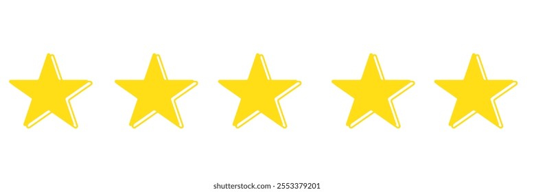 Star simple icons set designed in filled, outline, line and stroke style . 333