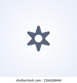 Star, Six-Pointed Star, vector best flat icon on white background , EPS 10