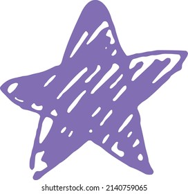 Esbozo estelar. Dibujo de elementos decorativos en mosaico
