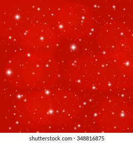 Star Sky Vector Illustration Background EPS10