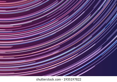 fondo vectorial de movimiento en vivo de cielo estrellado