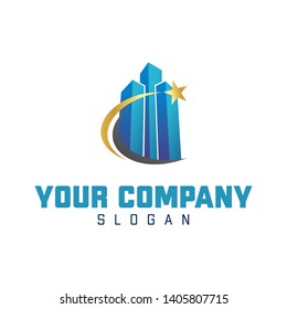 Star Skyscraper Logo Inspirations Template