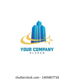 Star Skyscraper Logo Inspirations Template
