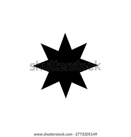 Star solid icon for favorite rating