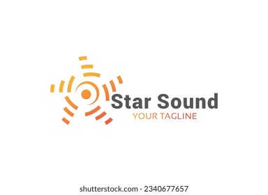 Stern-Sound-Logo-Symbol einzeln
