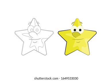 Star Space Object Vector Illustration Bundle