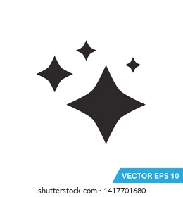 star, sparkle icon vector template