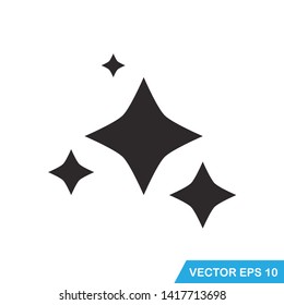 star, sparkle icon vector template
