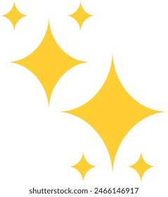 Star Sparkle Shape Element Set