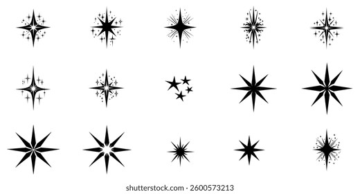 Star Sparkle and Shine Icon Collection