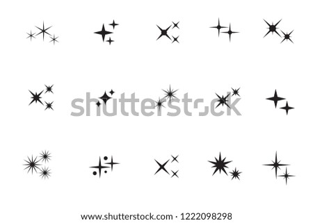 Similar – Image, Stock Photo asterisk stars