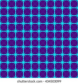 Star and square seamless pattern. Fashion graphic background design. Modern geometric stylish abstract texture. Colorful template for prints, textiles, wrapping, wallpaper, website VECTOR illustration