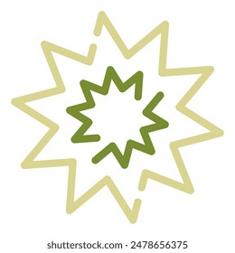 Star Stardust Icon para Web, App, infografía, etc