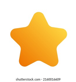 Star, starlet icon, symbol. Reward, top quality, stellar vector design elements series