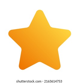 Star, starlet icon, symbol. Reward, top quality, stellar vector design elements series