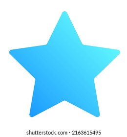 Star, starlet icon, symbol. Reward, top quality, stellar vector design elements series