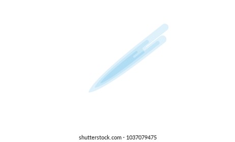 Star stele isolated vector illustration