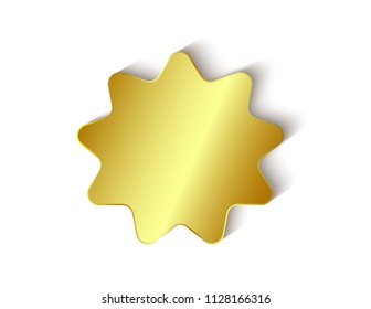 Star sticker empty