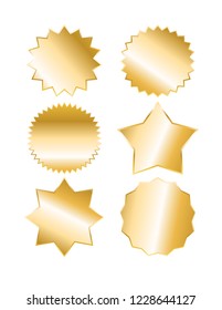 Star sticker empty