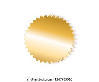 Star sticker empty