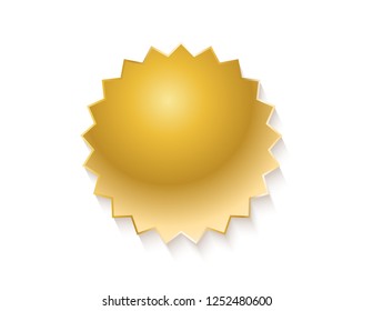 Star sticker empty