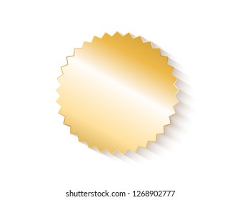 Star sticker empty