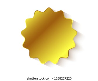 Star sticker empty
