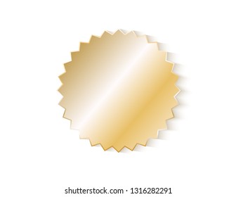 Star sticker empty