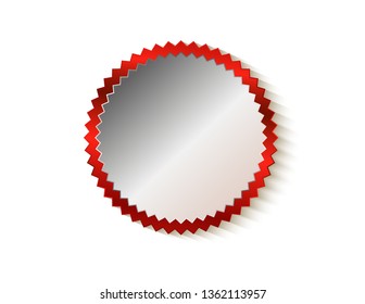 Star sticker empty decor