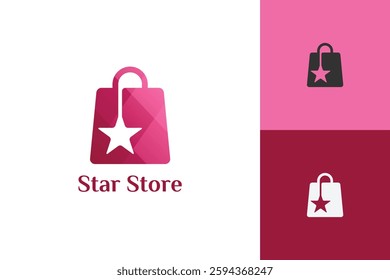 Star Store  logo Design, Logo Design graphic Conception, logo icon template graphic art, vector illustration design.