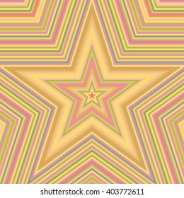 Star striped colorful abstract background. Vector Illustration