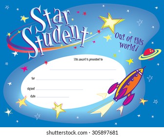 STAR STUDENT AWARD CERTIFICATE