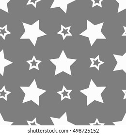 Star style seamless pattern illustration vector 