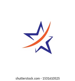 star succes people icon and symbols temlplate