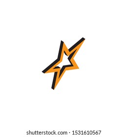 star succes people icon and symbols temlplate