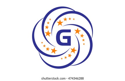 Star Swoosh Initial G