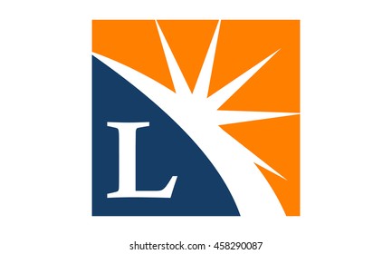 Star Swoosh Initial L