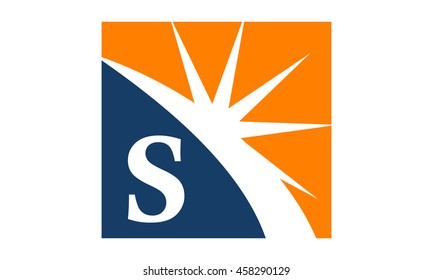 Star Swoosh Initial S
