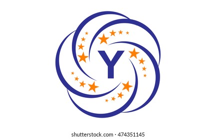 Star Swoosh Initial Y