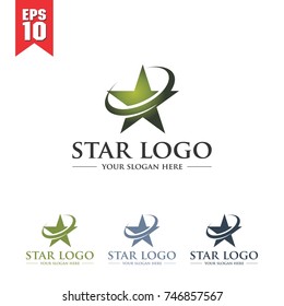 star swoosh logo