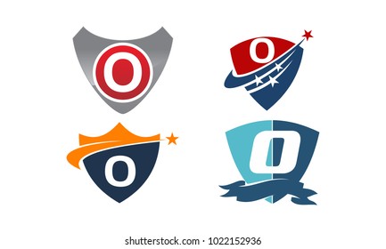 Star Swoosh O Template Set