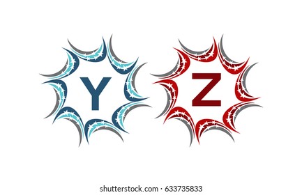 Star Swoosh Solution Initial Y Z