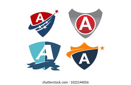 Star Swoosh A Template Set