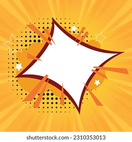 Star Symbol Bubbel speech.The special price tag is used to highlight the sale message.