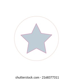 The star symbol can write numbers and texts.