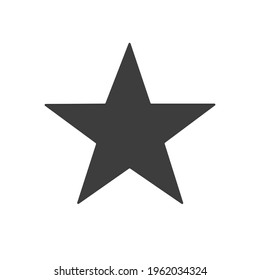 Icono de vector de diseño de símbolo de estrella