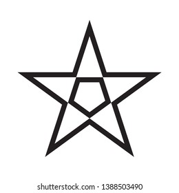 star symbol icon sign, vector, eps 10